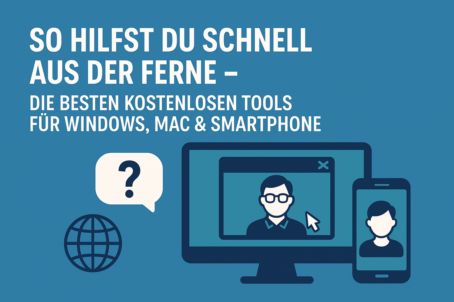So hilfst du schnell aus der Ferne – Die besten kostenlosen Tools für Windows, Mac & Smartphone